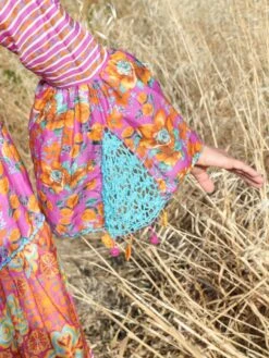 Seidenbatist Strandkleid NARCISO LILLA Von Laetitia Beachwear -Marlies Dekkerses Verkaufe kleid lila n141 lila laettia 11