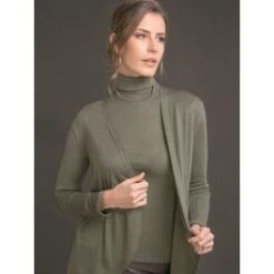 Merinowolle Seide ROLLKRAGEN SHIRT Von Artimaglia