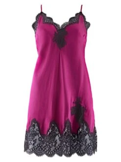 100% Seide Baby-Doll SOIE D´AMOUR Fein Aubade -Marlies Dekkerses Verkaufe seide baby doll ms42 fuchsia schwarz 1 soie d amour aubade 1 1 1 1