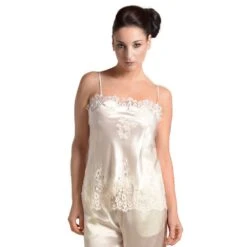 Marlies Dekkerses Verkaufe -Marlies Dekkerses Verkaufe seidentop jardin champagner weiss marjolaine 1 1 1 1 1