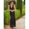 Baumwolle-Spitze Sommerkleid GITANE Schwarz Von Marjolaine 1 Baumwolle-Spitze Sommerkleid GITANE Schwarz Von Marjolaine -Marlies Dekkerses Verkaufe spitze sommerkleid 8git3001 noir0004 marjolaine