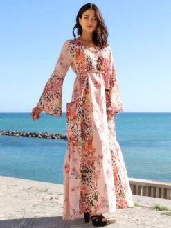 Marlies Dekkerses Verkaufe -Marlies Dekkerses Verkaufe strandkleid seidenbatist rosa g142 laetitia beachwear 4 1
